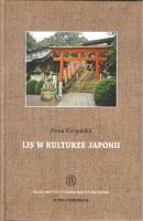 Lis w kulturze Japonii - Anna Korpalska STUDIA I MONOGRAFIE / STUDIES AND MONOGRAPHS STUDIA I MONOGRAFIE / STUDIES AND MONOGRAPHS
