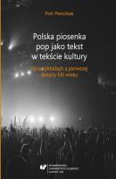 Polska piosenka pop jako tekst w tekÅ›cie kultury - Piotr PierzchaÅ‚a 