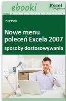 Sposoby dostosowywania nowego menu poleceÅ„ Excela 2007 - Praca zbiorowa 