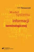 Model systemu informacji terminologicznej - Jacek Tomaszczyk Prace Naukowe UÅš; Nauka o KsiÄ…Å¼ce i Bibliotece