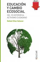 Educación y cambio ecosocial - Rafael Díaz-Salazar Educar