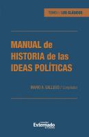 Manual de historia de las ideas políticas - Mario A. Gallego G 