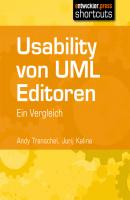 Usability von UML Editoren - Andy  Transchel shortcut