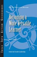 Becoming a More Versatile Learner - Maxine Dalton 