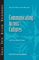 Communicating Across Cultures - Don Prince 