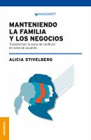 Manteniendo la familia y los negocios - Alicia G. Stivelberg 