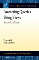 Answering Queries Using Views - Foto Afrati Synthesis Lectures on Data Management