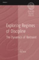 Exploring Regimes of Discipline - Отсутствует EASA Series