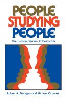 People Studying People - Robert A. Georges 