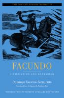Facundo - Domingo Faustino Sarmiento Latin American Literature and Culture