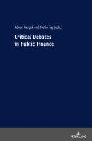 Critical Debates in Public Finance - Отсутствует 