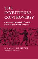 The Investiture Controversy - Uta-Renate Blumenthal The Middle Ages Series