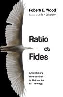 Ratio et Fides - Robert E. Wood 