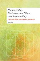 Human Value, Environmental Ethics and Sustainability - Mark  Ryan Values and Identities: Crossing Philosophical Borders