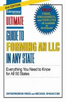Ultimate Guide to Forming an LLC In Any State - Michael Spadaccini Ultimate Series