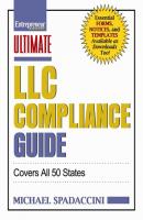 Ultimate LLC Compliance Guide - Michael Spadaccini Ultimate Series