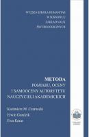 Metoda pomiaru, oceny i samooceny autorytetu nauczycieli akademickich - Ewa Kraus 