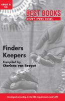 Finders Keepers - Rosamund Haden Best Books Study Work Guides