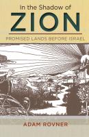 In the Shadow of Zion - Adam L. Rovner 