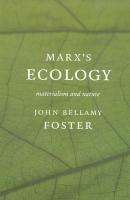 Marx’s Ecology - John Bellamy Foster 