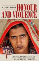Honour and Violence - Nafisa Shah New Directions in Anthropology