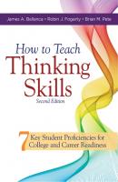 How to Teach Thinking Skills - Robin J. Fogarty 