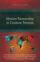 Mission Partnership in Creative Tension - Samuel Cueva 