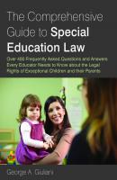 The Comprehensive Guide to Special Education Law - George A. Giuliani 