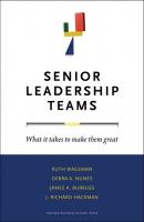 Senior Leadership Teams - Ruth Wageman Leadership for the Common Good