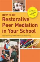 How to Do Restorative Peer Mediation in Your School - Bill Hansberry 