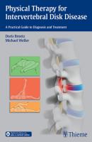 Physical Therapy for Intervertebral Disk Disease - Michael Weller 