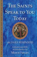 The Saints Speak to You Today - Группа авторов 