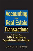 Accounting for Real Estate Transactions - Maria Davis K. 
