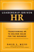 Leadership-Driven HR - David Weiss S. 