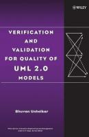 Verification and Validation for Quality of UML 2.0 Models - Группа авторов 