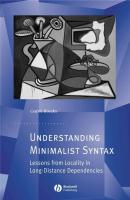 Understanding Minimalist Syntax - Группа авторов 