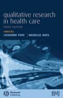 Qualitative Research in Health Care - Catherine  Pope 