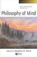 The Blackwell Guide to Philosophy of Mind - Stephen Stich P. 