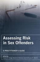 Assessing Risk in Sex Offenders - Anthony Beech R. 