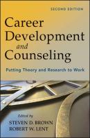 Career Development and Counseling - Robert Lent W. 