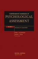 Comprehensive Handbook of Psychological Assessment, Volume 2 - Michel  Hersen 