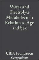 Water and Electrolyte Metabolism in Relation to Age and Sex, Volumr 4 - Maeve O'Connor 