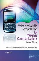 Voice and Audio Compression for Wireless Communications - Jason Woodard 