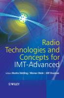 Radio Technologies and Concepts for IMT-Advanced - Werner  Mohr 
