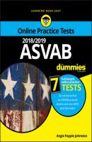 2018/2019 ASVAB For Dummies with Online Practice - Angie Johnston Papple 