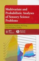 Multivariate and Probabilistic Analyses of Sensory Science Problems - Rui  Xiong 