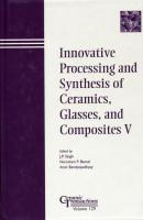 Innovative Processing and Synthesis of Ceramics, Glasses, and Composites V - Amit Bandyopadhyay 