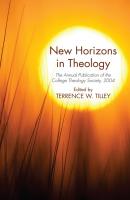 New Horizons in Theology - Группа авторов 