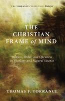 The Christian Frame of Mind - Thomas F. Torrance 