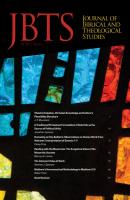 Journal of Biblical and Theological Studies, Issue 2.1 - Группа авторов 
